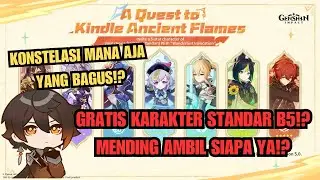 BINGUNG AMBIL KARAKTER B5 STANDAR GRATIS!? BISA NONTON VIDEO INI! - Genshin Impact