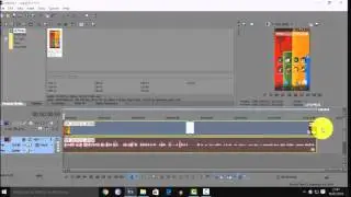 Como Impotar Um Vídeo Para Timeline E Como Cortar O Vídeo - Sony Vegas #1