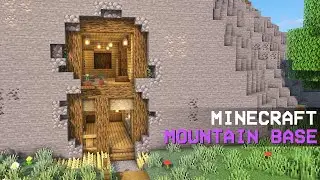 Minecraft: How To Build a Survival Mountain Base | Tutorial