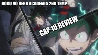 ¡MIDORIYA Y TODOROKI VS STAIN! - Boku No Hero Academia (2nd Temp) Cap 16 - REVIEW
