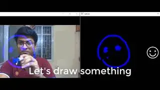 Inkless | Virtual Pen/Marker | OpenCV Python | Harsh Dokania
