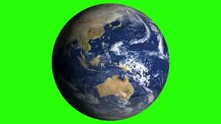 Earth Rotation Effects | Green Screen HD