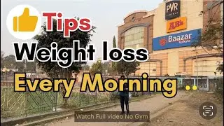 Best tips for weight loss - Daily Morning workout #nogymnoexcuse