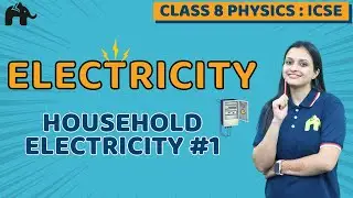 Electricity Class 8 ICSE Physics | Selina Chapter 8 | Household Electricity #1