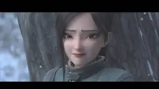White snake 2 animation with lighting