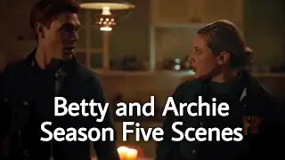 Betty and Archie Season Five Scenes [1080p Minimal BG music] Riverdale Scene Pack
