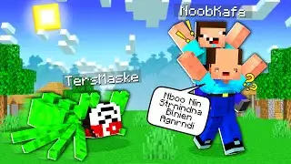 BALON KAFA VE NOOB'a ÖRÜMCEK TROLL !! - BalonCraft 