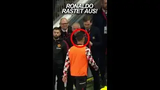 Ronaldo rastet völlig aus!