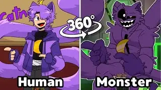 360° VR CATNAP POKEDANCE Human vs Monster