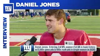 Daniel Jones Feels 'A lot more comfortable' in Year 2 in Jason Garrett's Offense | New York Giants