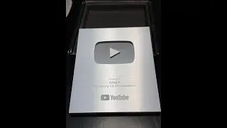 Unboxing placa 100 mil inscritos!!!!
