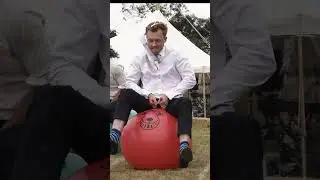 Spacehopper FUN at a Wedding #Spacehopper #wedding