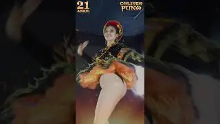 HERMOSA CHOLITA MOVIENDO POLLERITA