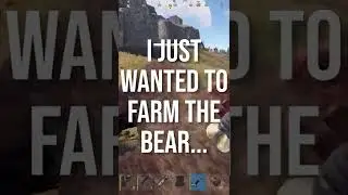 I just wanted to farm the bear in peace...  #shorts