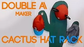Double A\ Cactus Hat Rack🌵
