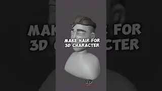 How to make Stylized Hair for 3d Characters