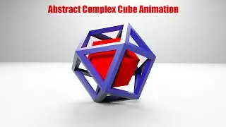 Abstract Complex Cube Animation in Maya 2022 Tutorial
