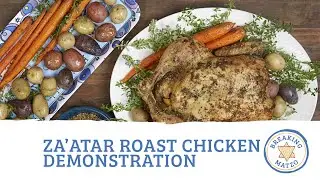 Za'atar Roast Chicken Demonstration