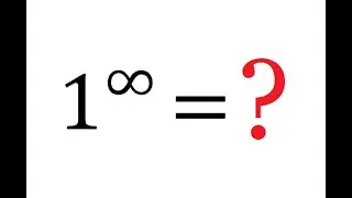What Is the Value of 1 to the Power of Infinity? | Calculus | L'Hôpital's Rule | Indeterminate Form