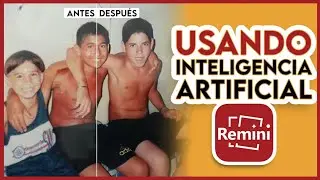 COMO RESTAURAR FOTOS ANTIGUAS RÁPIDO Y DARLE COLOR CON REMINI