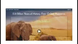 Source Introduction - Big History (David Christian)