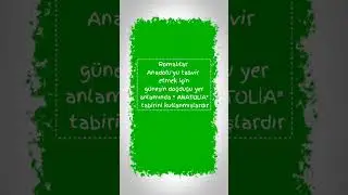 Romalılar Anadolu için güneşin doğduğu yer anlamına gelen anatolia tabirini kullanmışlar #tarih