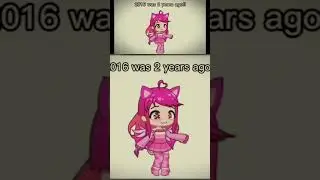2016 was 8 years ago... #gacha #shorts