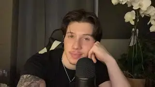 ASMR rain, tapping and verbal triggers