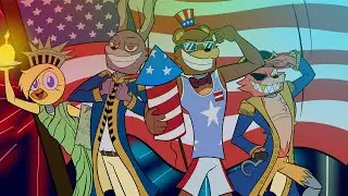 FNAF 4th of July (Five Nights at Freddy's Speed Draw)