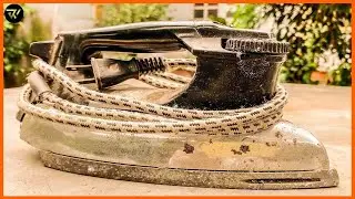 RESTORATION OF OLD CLOTHING IRON 