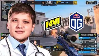 СИМПЛ доказывает что он лучший! NAVI vs OG. ТОП МОМЕНТЫ CS GO. ESL Season 11