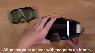 509 Sinister X7 Ignite S1 Goggle - How To Change Lens