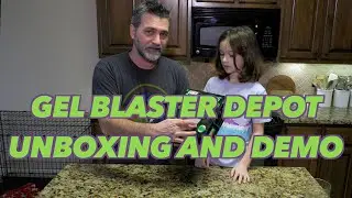 GEL BLASTER DEPOT UNBOXING AND DEMO