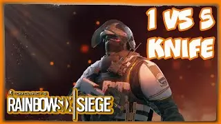 SUPER DOC 1 VS 5 AT THE KNIFES | Rainbow Six Осада
