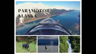 Paramotor ALASKA Gastineau Channel Flight