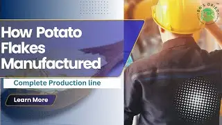 How Potato Flakes Manufactured | Production line | Crafting Premium Quality | BG's Dried Factory