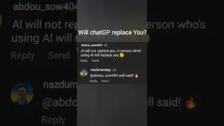 Will chatGPT replace You? 