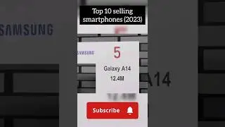 Most selling smartphones (2023)