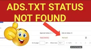 Ads txt Status Not Found / How To Fix Ads Txt File Not Found In Worldpress Website