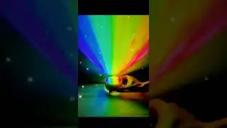 DIY Paper Art 🌈 Without Electricity At Home From Discarded Plastic Bottles - DEMO  #shorts​ #short