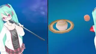 Full SBS 3D - PPSSPP VR - Project DIVA 2nd - Gigantic Girl PV