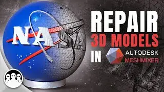 How to repair STL models with Meshmixer