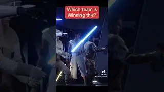 Comment who is winning this! 😱 #starwars #shorts #shortsfeed #viral