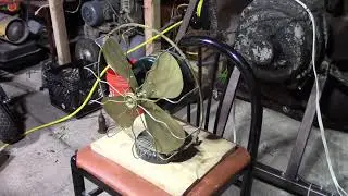 Antique 1898 Westinghouse Tesla Table Fan Overview and Demo!