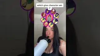 which glee character am i tiktok filter 