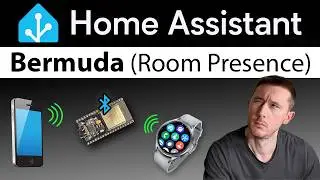 Home Assistant + Bermuda (Room-Level Bluetooth Presence)