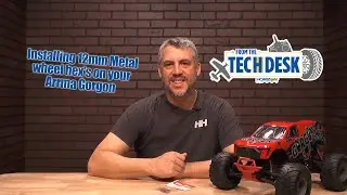 Installing 12mm Metal wheel hex's on your Arrma Gorgon