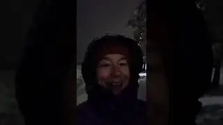 Первый снег в этом сезоне 2023