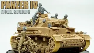 Panzer IV Ausf.F - TAMIYA 1/35 scale - Part 1 [model building]