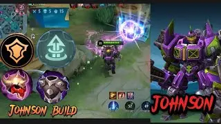 JOHNSON BEST BUILD 2023 BEST TANK/BEST DRIVER NEW TANKY EMBLEM 5 /5/15 🫣🫣~MLBB